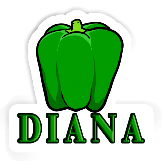 Sticker Paprika Diana Laptop Image