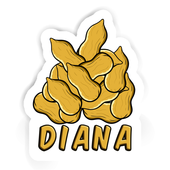 Erdnuss Sticker Diana Image