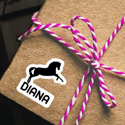 Diana Sticker Pferd Notebook Image