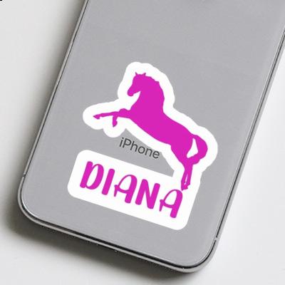 Sticker Horse Diana Laptop Image