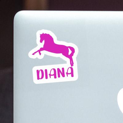 Sticker Horse Diana Laptop Image