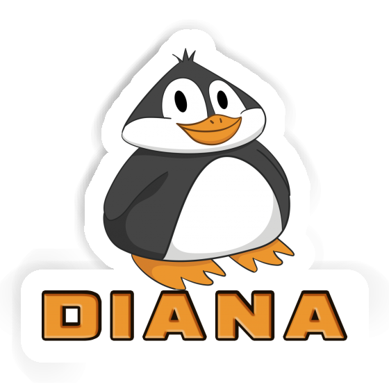 Diana Autocollant Pingouin Image