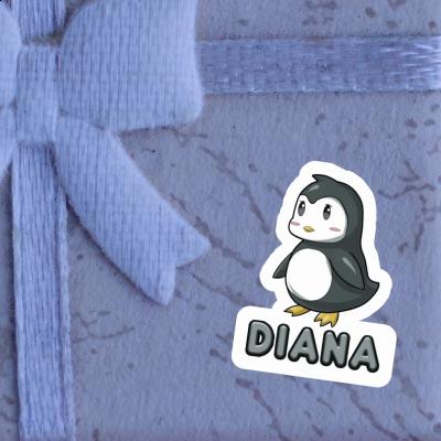 Diana Sticker Penguin Notebook Image