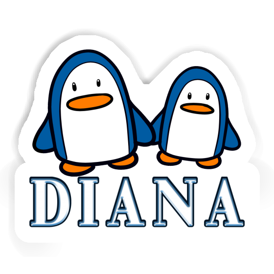 Diana Sticker Pinguin Gift package Image