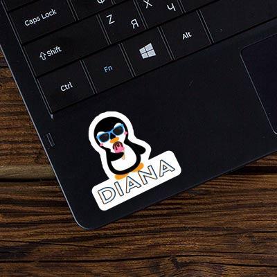 Diana Aufkleber Pinguin Laptop Image