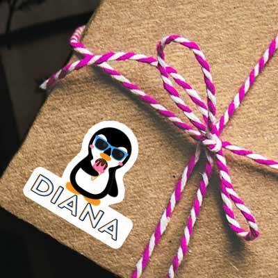 Sticker Penguin Diana Notebook Image