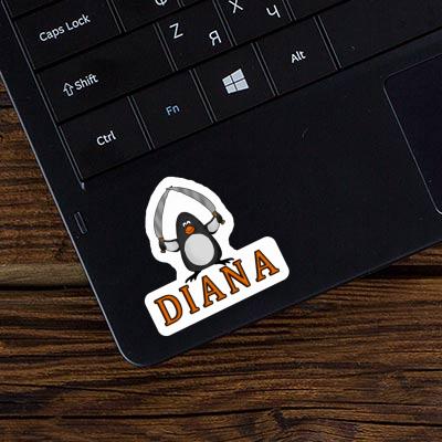 Sticker Diana Penguin Gift package Image