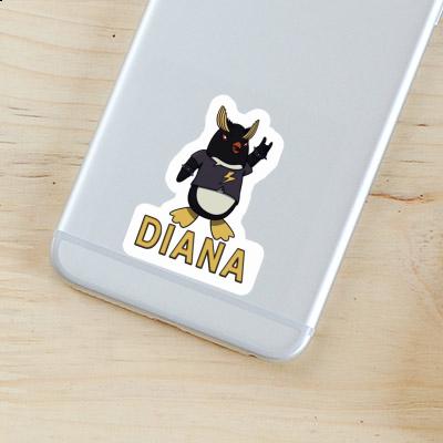 Diana Autocollant Pingouin Gift package Image