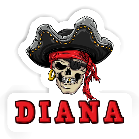 Sticker Diana Pirate Notebook Image