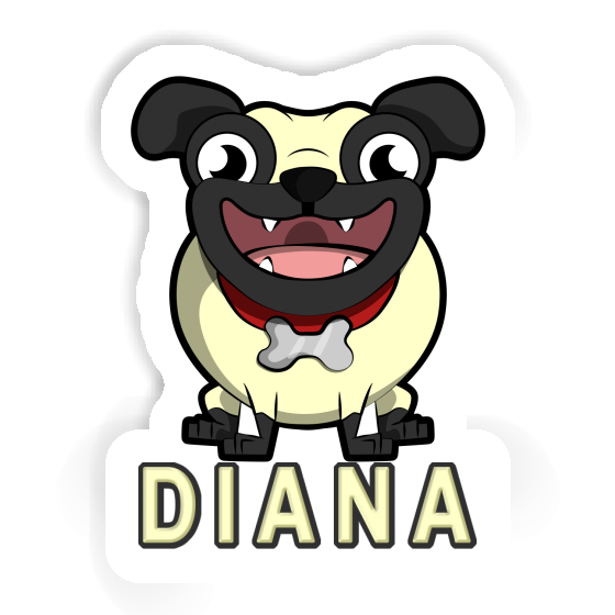 Sticker Mops Diana Notebook Image