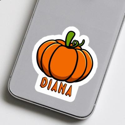 Diana Sticker Pumpkin Notebook Image