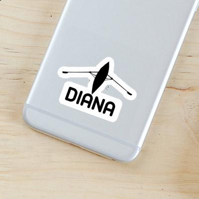 Rowboat Sticker Diana Image