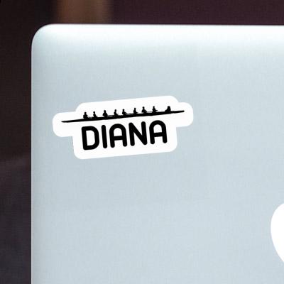 Rowboat Sticker Diana Laptop Image