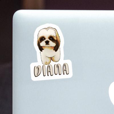 Autocollant Shih Tzu Diana Notebook Image