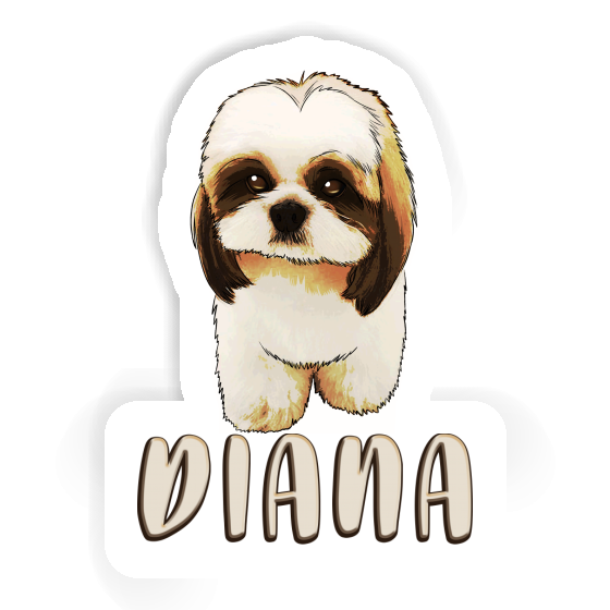 Diana Sticker Shih Tzu Image