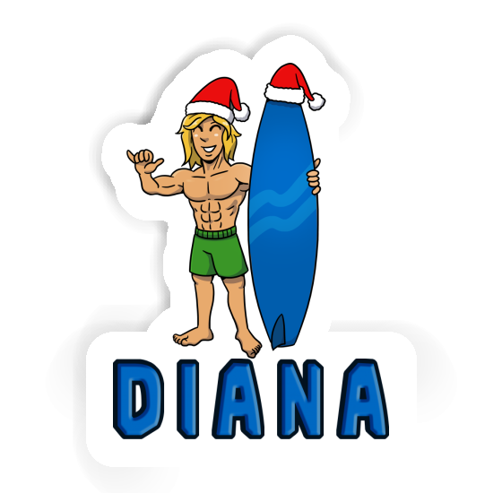 Diana Sticker Surfer Gift package Image