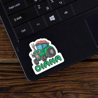 Sticker Diana Tractor Image