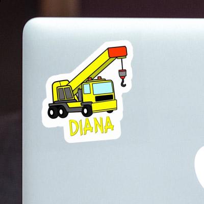 Sticker Diana Vehicle Crane Image