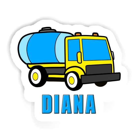 Autocollant Camion d'eau Diana Gift package Image