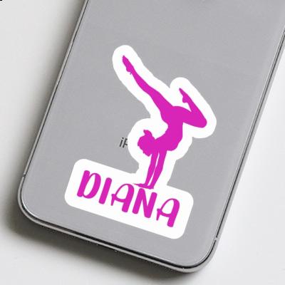 Sticker Diana Yoga Woman Gift package Image