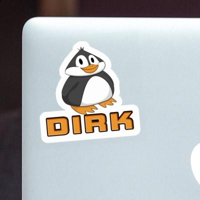 Sticker Fat Penguin Dirk Image