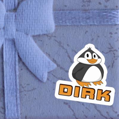 Sticker Fat Penguin Dirk Gift package Image