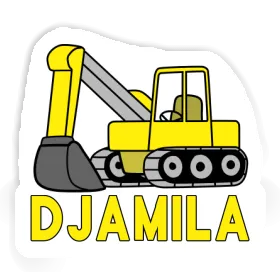 Autocollant Djamila Pelleteuse Image