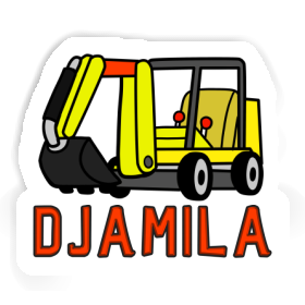 Mini-pelle Autocollant Djamila Image
