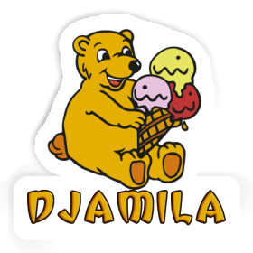 Autocollant Ours de glace Djamila Image