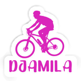 Autocollant Djamila Vététiste Image