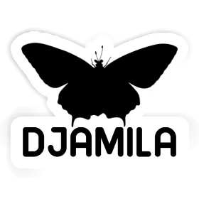 Autocollant Papillon Djamila Image