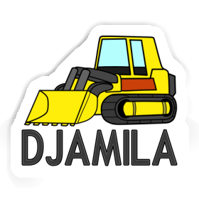 Djamila Autocollant Chargeur à chenilles Image