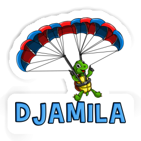 Autocollant Pilote de parapente Djamila Image