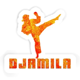 Autocollant Djamila Karatéka Image