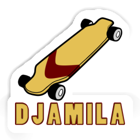 Skateboard Autocollant Djamila Image