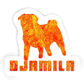Autocollant Carlin Djamila Image
