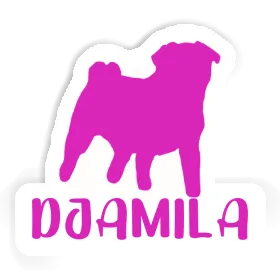 Djamila Autocollant Carlin Image
