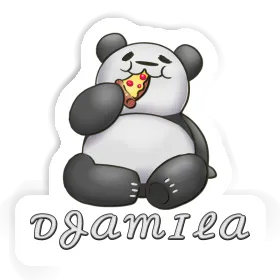 Panda Autocollant Djamila Image