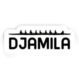 Autocollant Djamila Bateau à rames Image