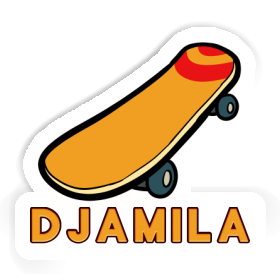 Autocollant Skateboard Djamila Image