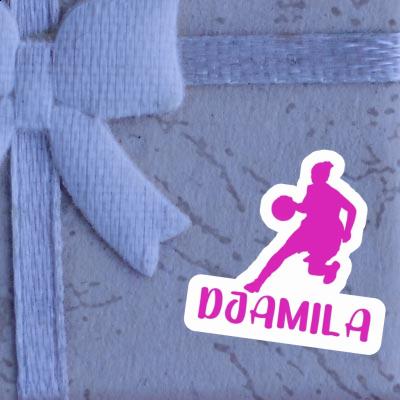 Sticker Basketball Player Djamila Gift package Image