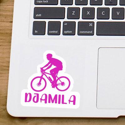 Autocollant Djamila Vététiste Notebook Autocollant Djamila Vététiste Notebook Image