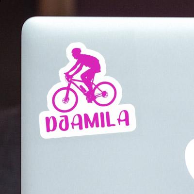 Autocollant Djamila Vététiste Autocollant Djamila Vététiste Image