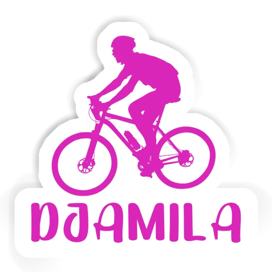 Autocollant Djamila Vététiste Notebook Autocollant Djamila Vététiste Gift package Image