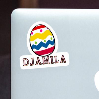 Autocollant Oeuf de Pâques Djamila Laptop Autocollant Oeuf de Pâques Djamila Laptop Image
