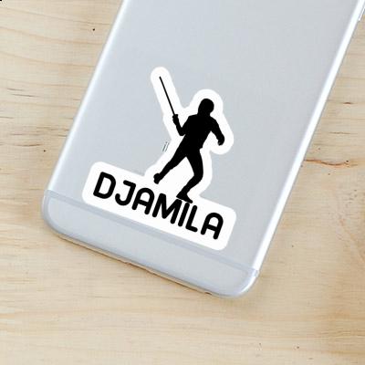 Fencer Sticker Djamila Laptop Image
