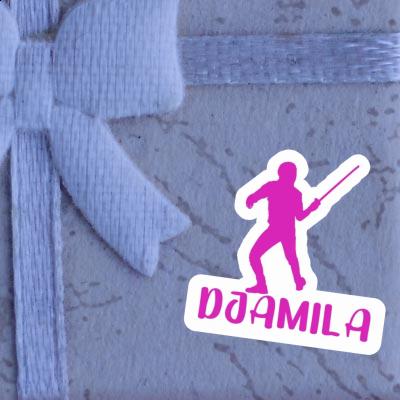 Autocollant Escrimeur Djamila Image