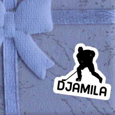 Eishockeyspieler Aufkleber Djamila Image