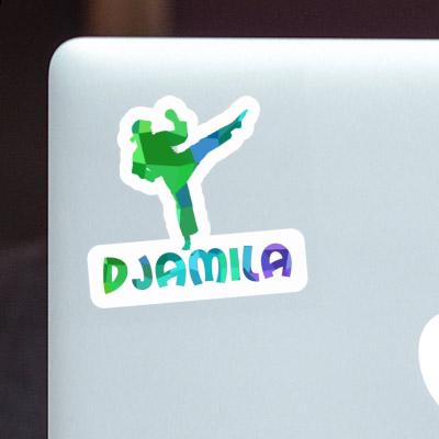 Autocollant Djamila Karatéka Notebook Image