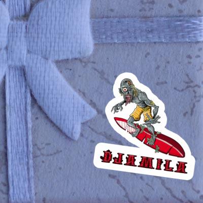 Surfer Sticker Djamila Gift package Image